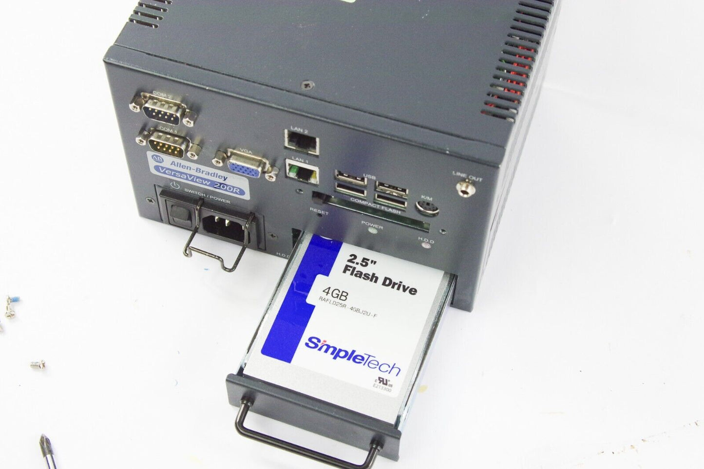 Allen Bradley VersaView 200R Industrial PC 6155F-NPXPH Ser D Rev A