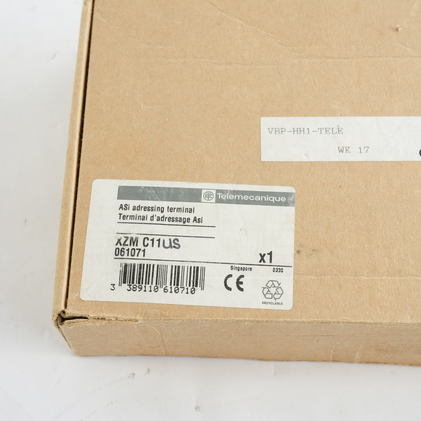 Telemecanique XZMC11 061071 Addressing Terminal ASI / XZM C11 - Open Box