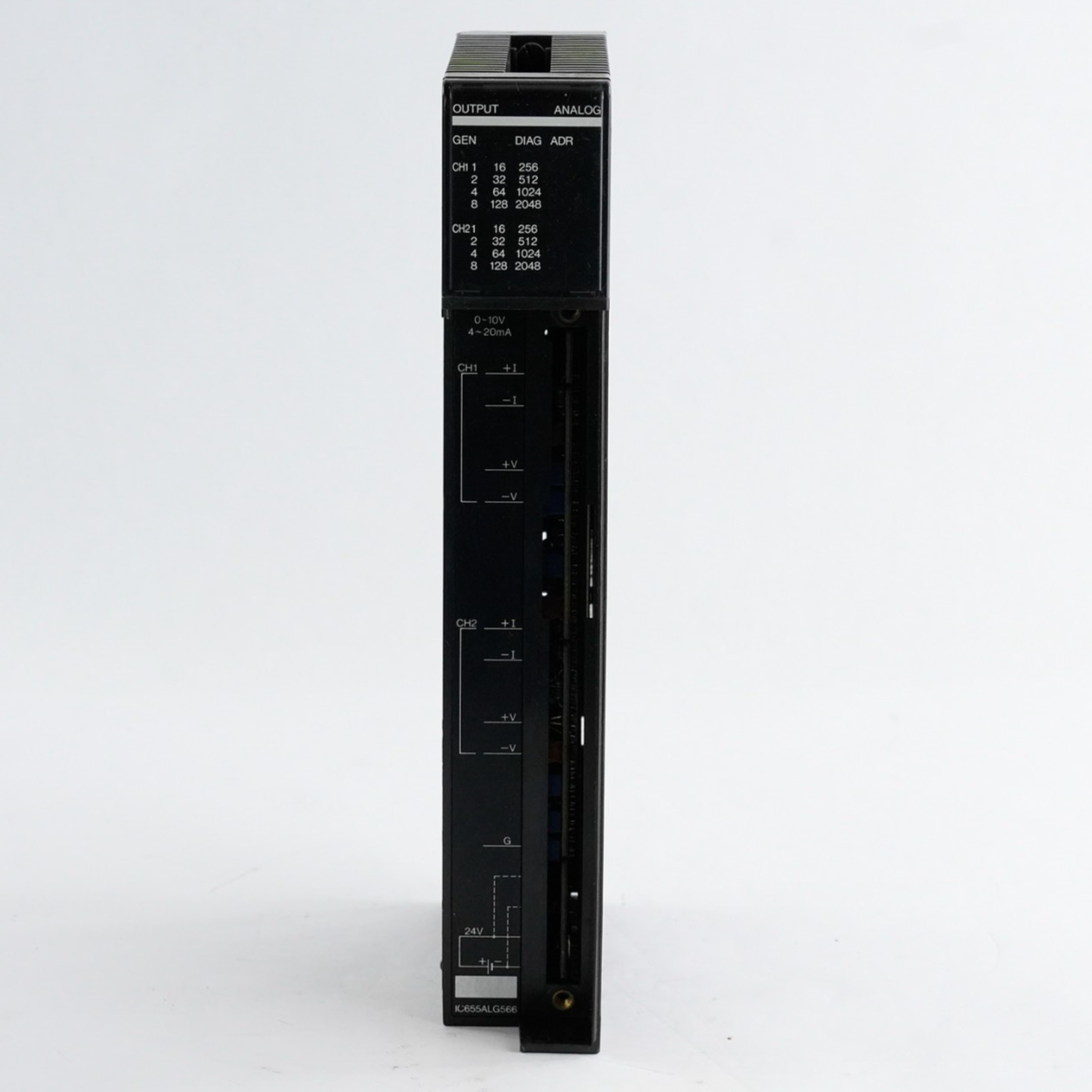 GE Fanuc Emerson IC655ALG566B Analog Output Module 4-20mA 0-10V