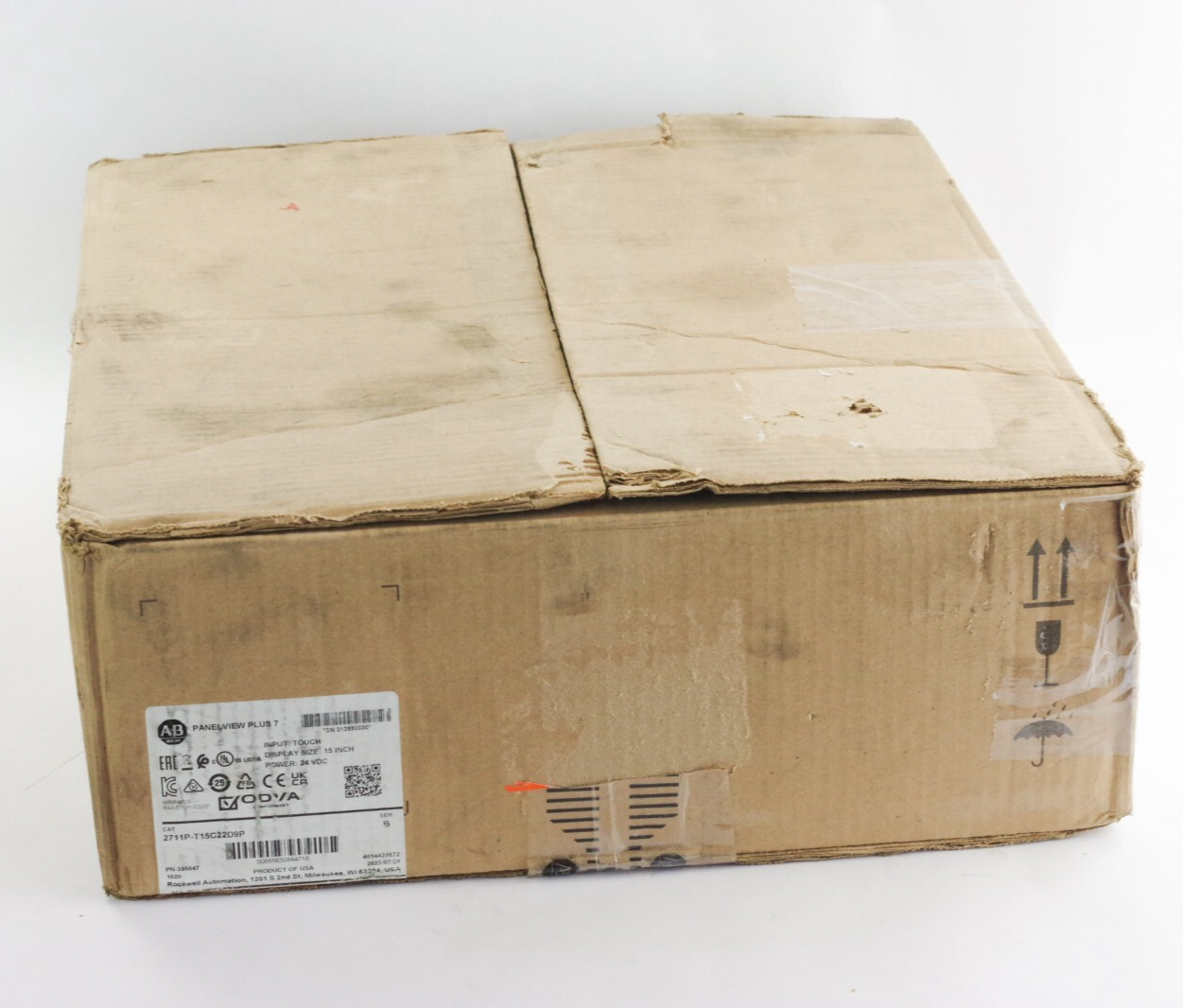 Allen Bradley 2711P-T15C22D9P /B PanelView Plus 7 Color Touch Terminal Open Box