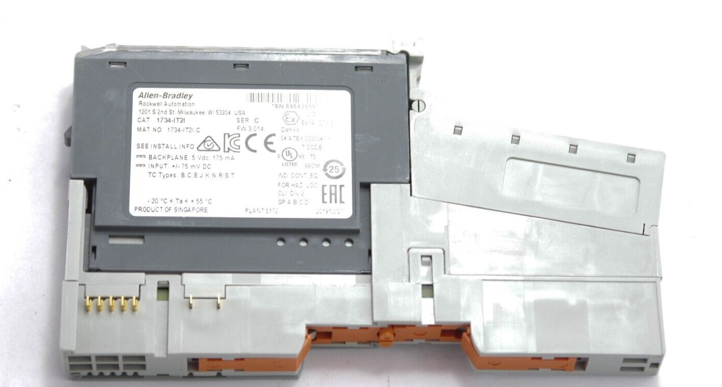 Allen Bradley 1734-IT2I / 1734IT2I Ser C Thermocouple Temperature I/O Module