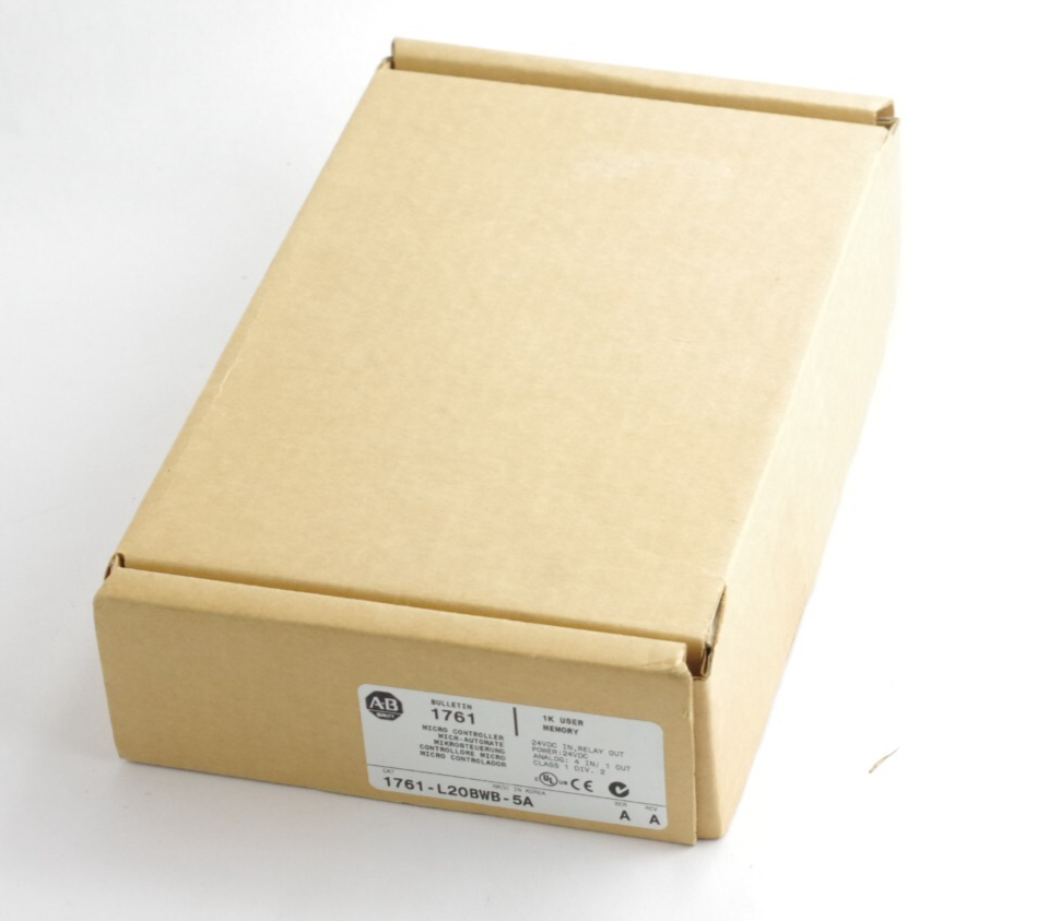 Allen Bradley 1761-L20BWB-5A /A FRN 1.0 MicroLogix 1000 Controller - Open Box
