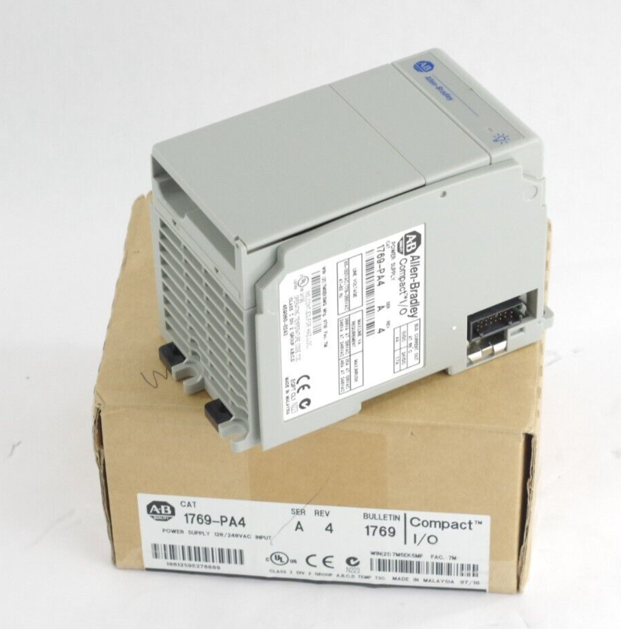 Allen Bradley 1769-PA4 Ser A Rev 4 Compact I/O Power Supply 5-24VDC 4A 1/7A
