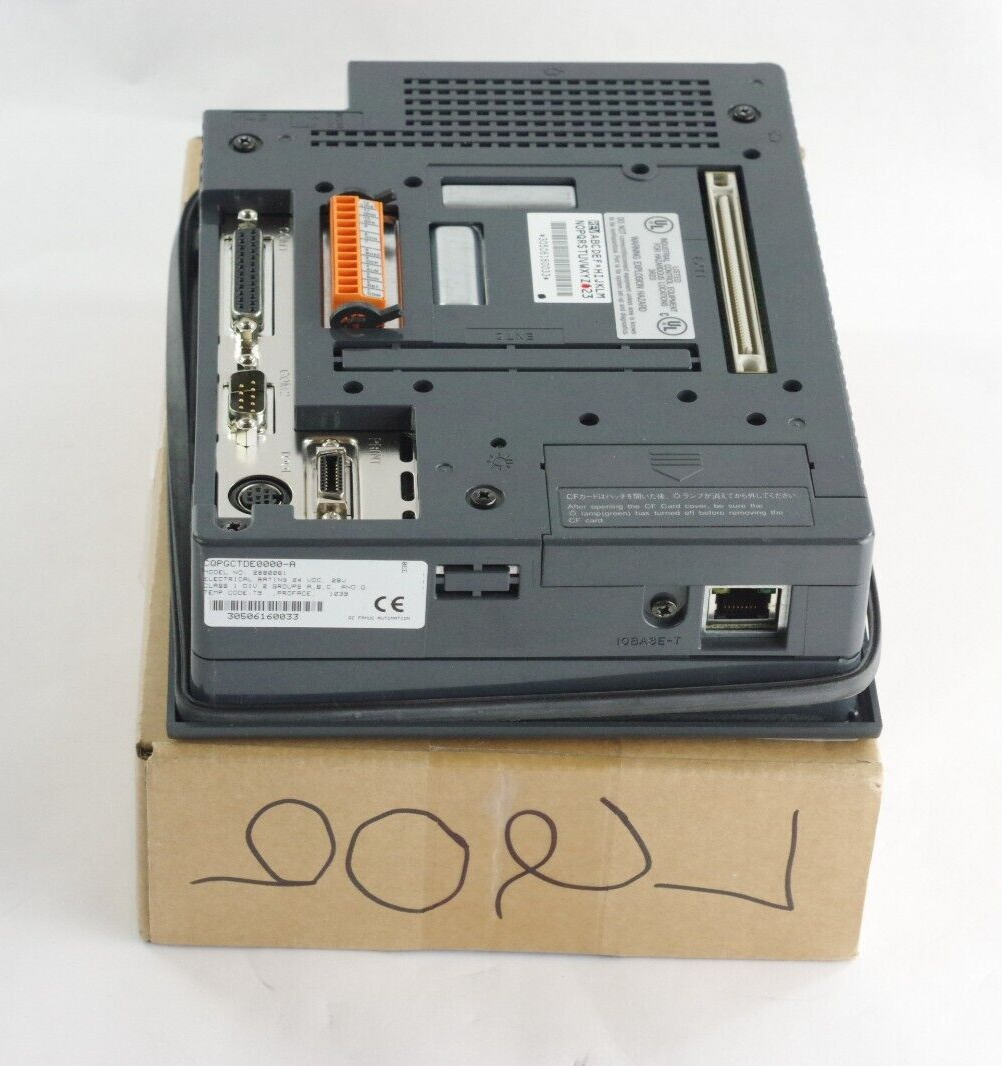 GE Fanuc CQPGCTDE0000-A HMI QuickPanel Total Control 24VDC Panel - Refurbished