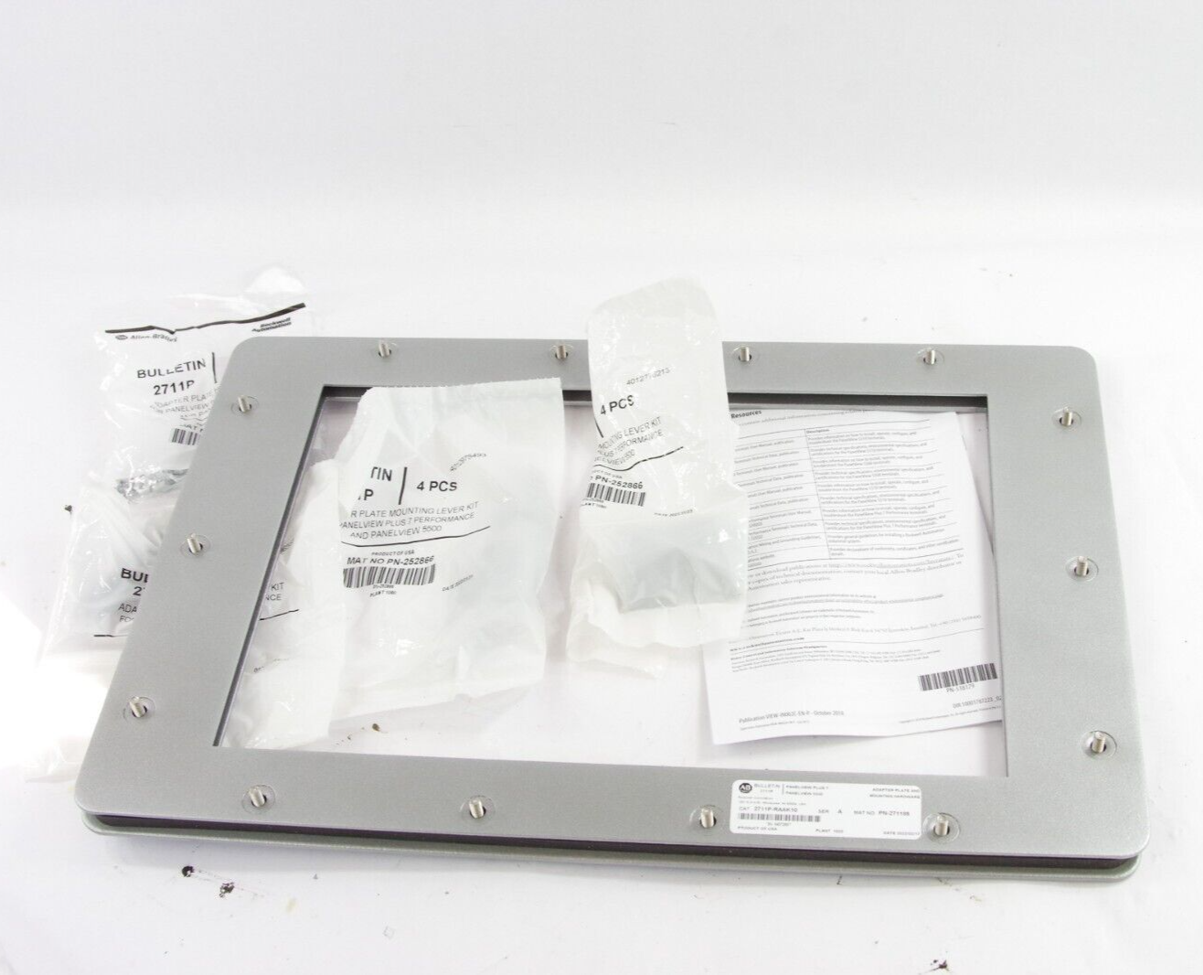 Allen‑Bradley 2711P-RAAK10 Panelview Plus 7 / 5500 Adapter Plate + Screws