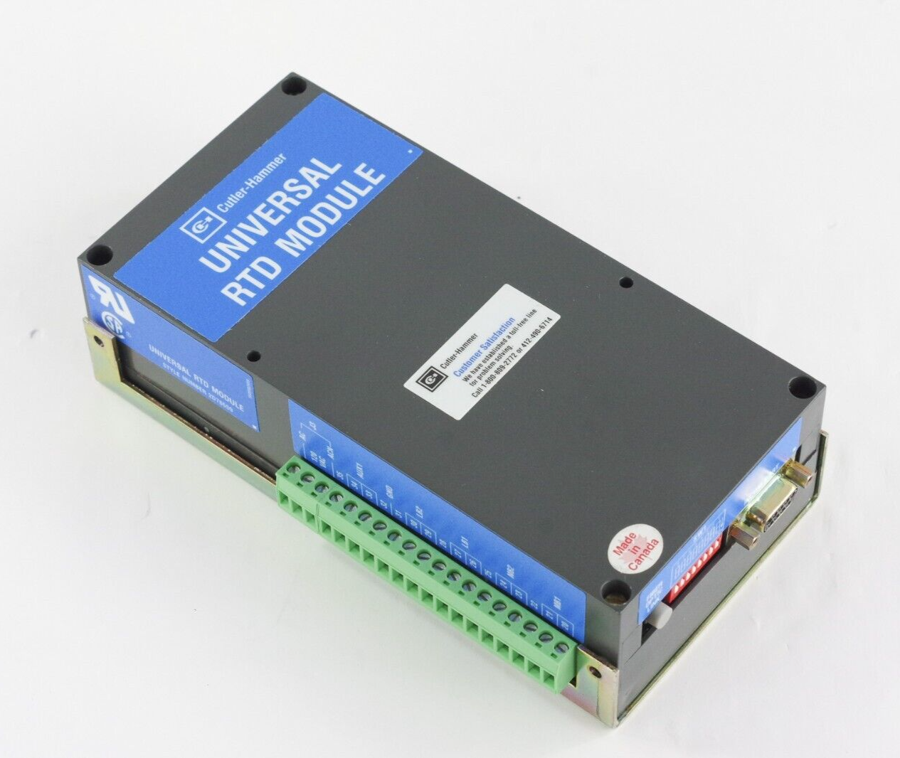 Cutler Hammer 2D78559G01 Universal RTD Module 2D78559G01 Rev. 10 - No Box