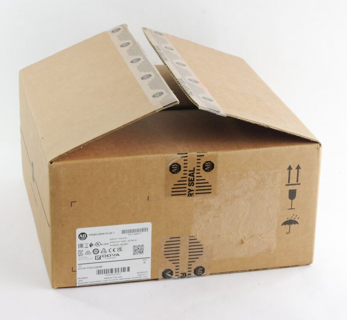 2023 Allen Bradley 2711P-T10C22D9P Ser B Panelview Plus 7 Panel - Open Box