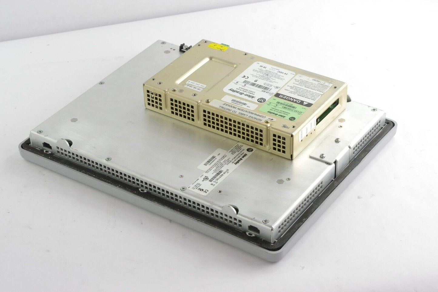 Allen Bradley 2711P-T12C4B1 Ser A Rev C PanelView Plus 1250 + 2711P-RP1 Logic
