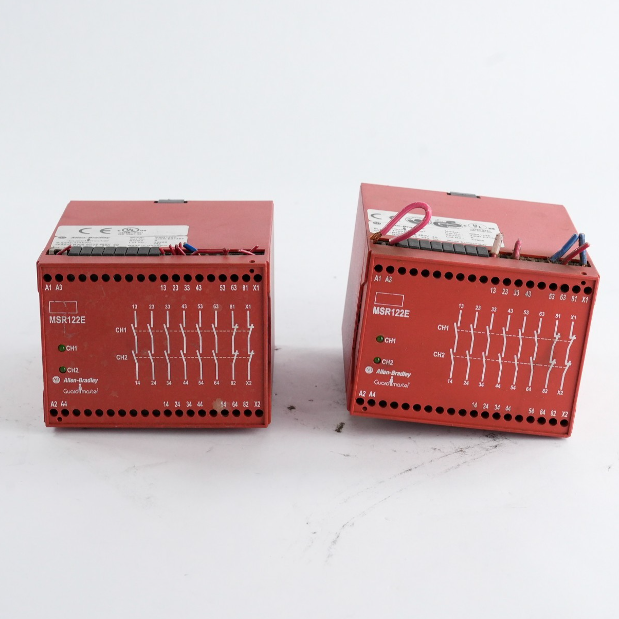 Allen Bradley 440R-E21357 Series A GuardMaster Relay MSR122E 115VAC