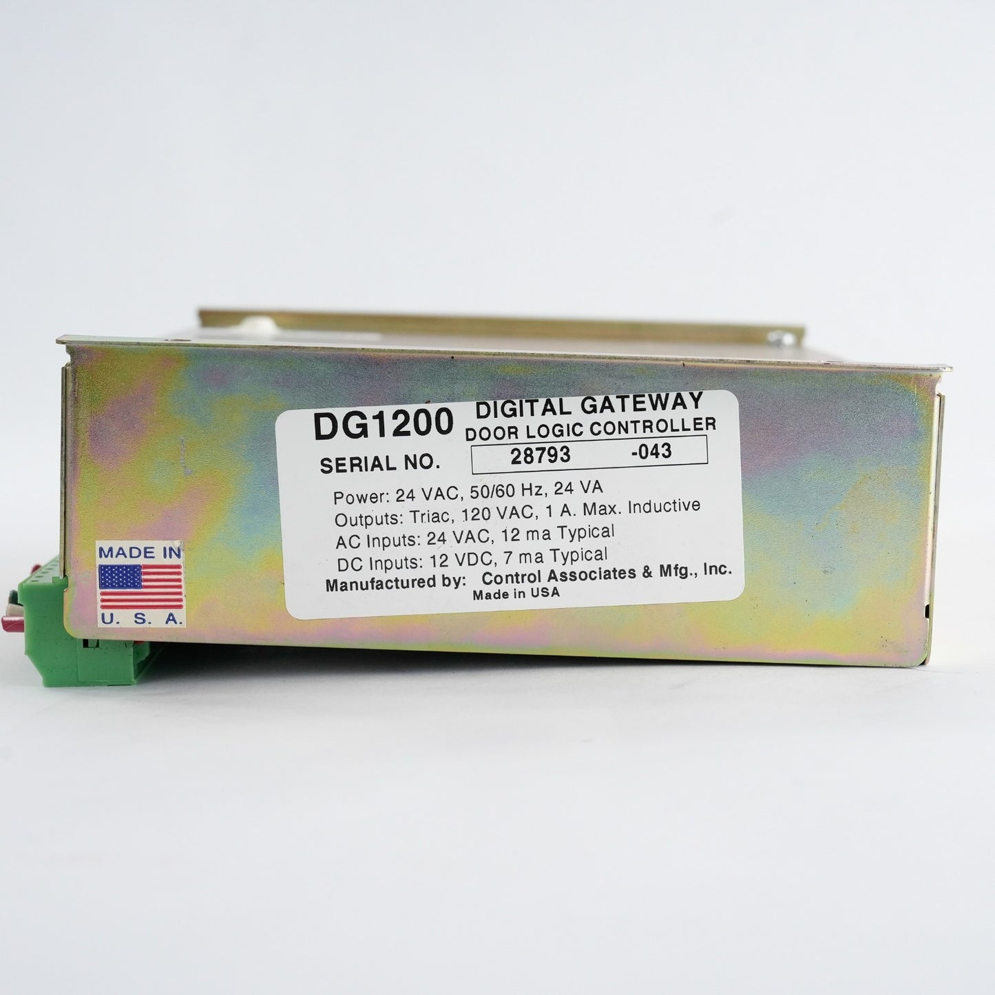Rytec Digital Gateway DG1200 Door Logic Controller DG-1200 24VAC 28793 -043