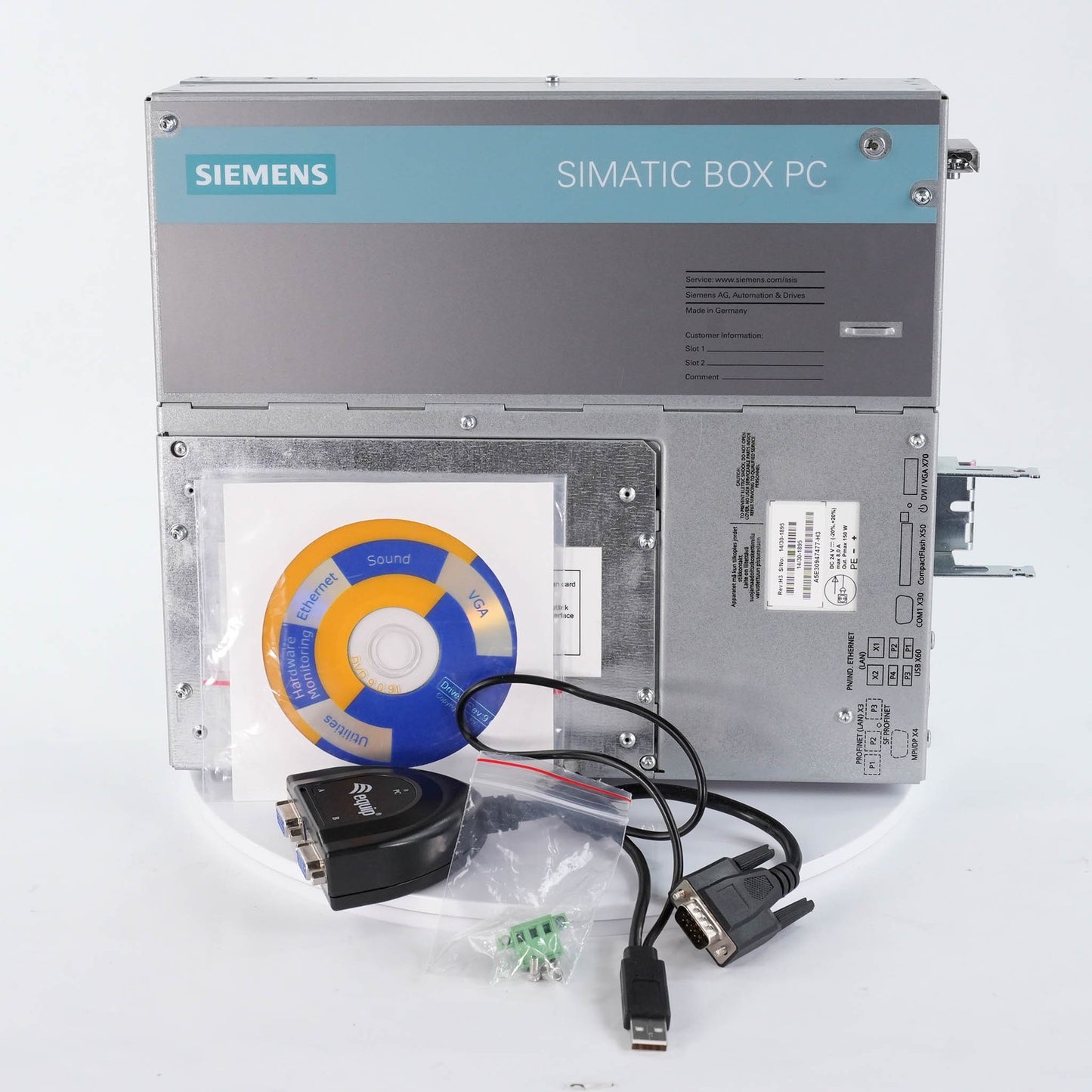 Siemens SIMATIC IPC627C Box PC 6BK1000-6AE10-0AX0 Industrial Computer -installed