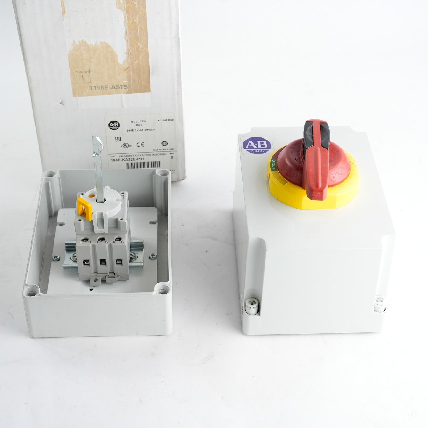 Allen Bradley 194E-KA32E-P11 /B Enclosed Load Switch 194EKA32EP11