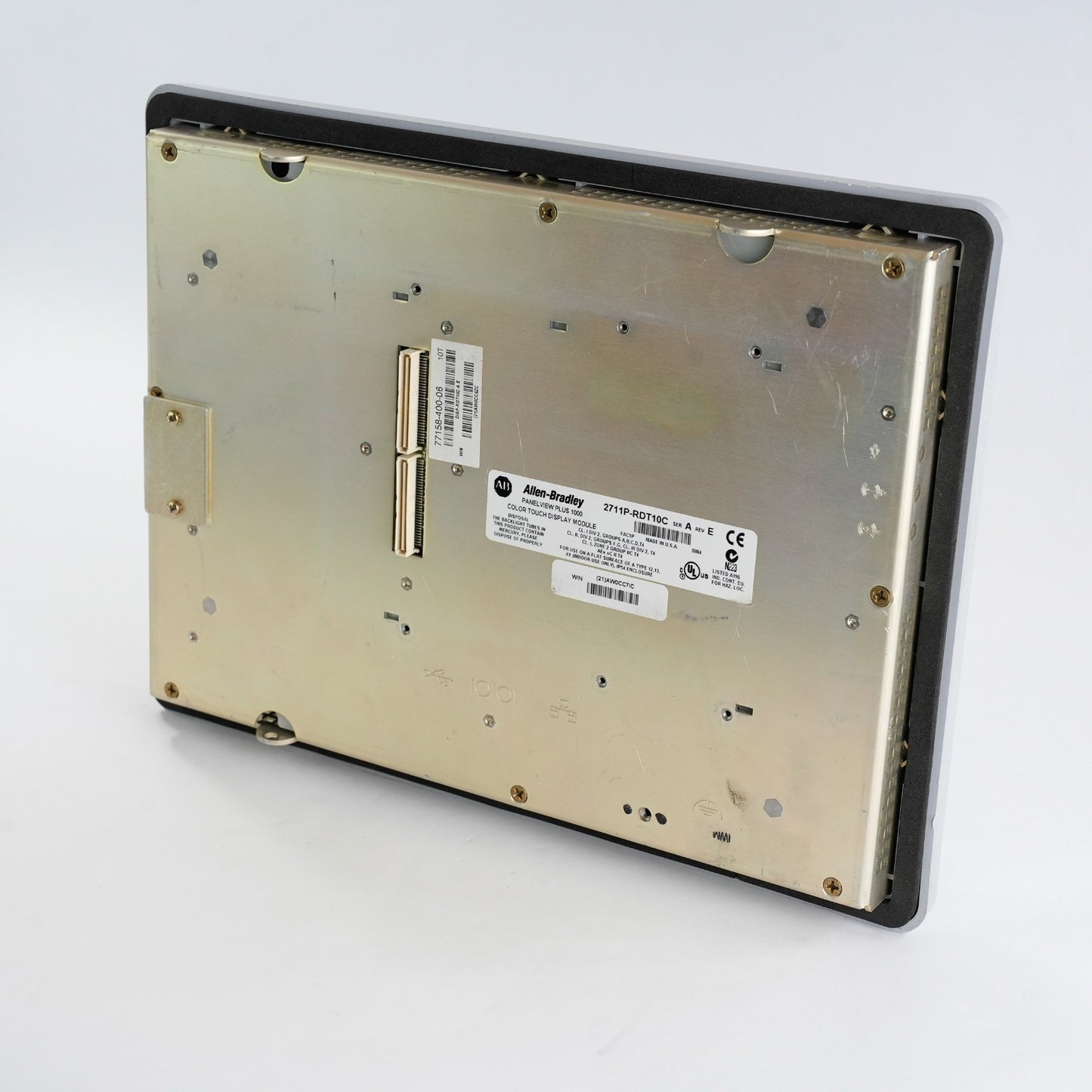 Allen Bradley 2711P-RDT10C /A PanelView Plus 1000 10.4 Display - New Overlay
