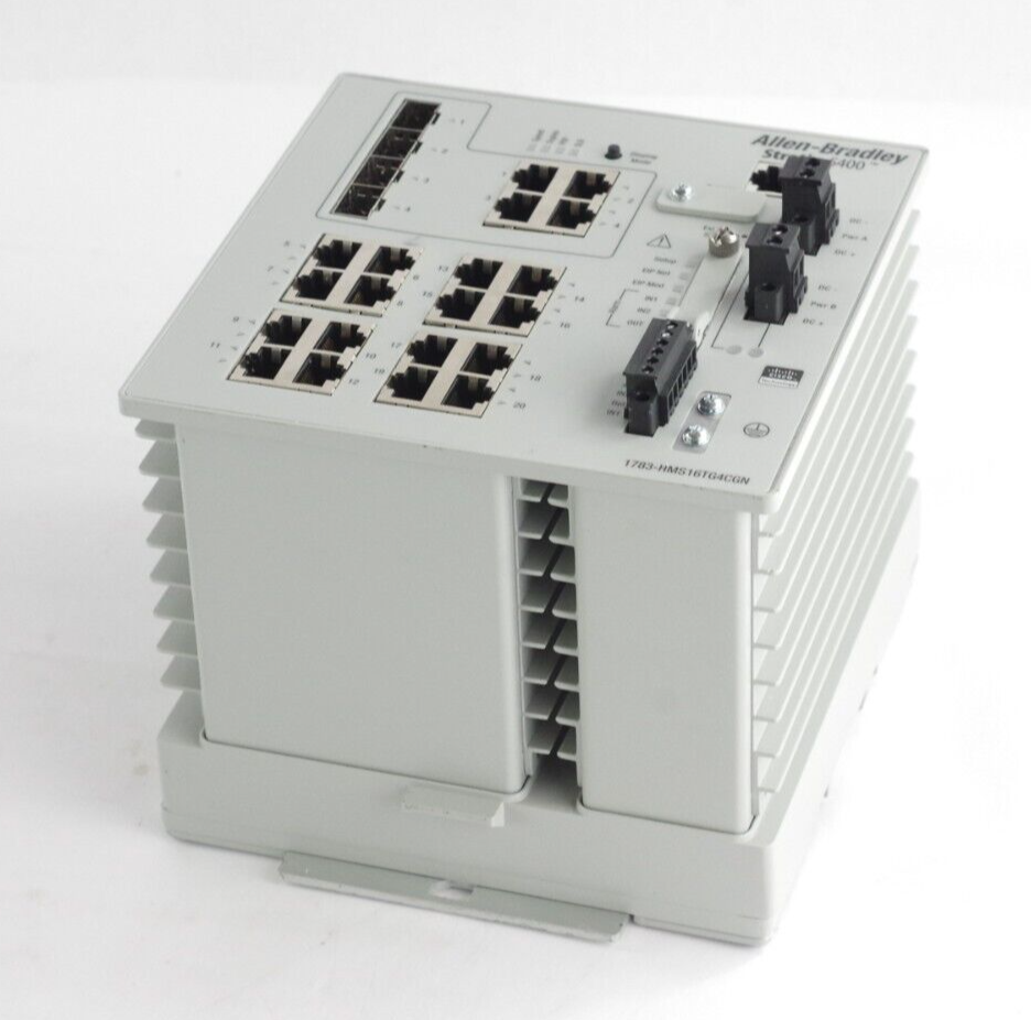Allen Bradley 1783-HMS16TG4CGN Ser A Stratus 5400 EtherNet IP