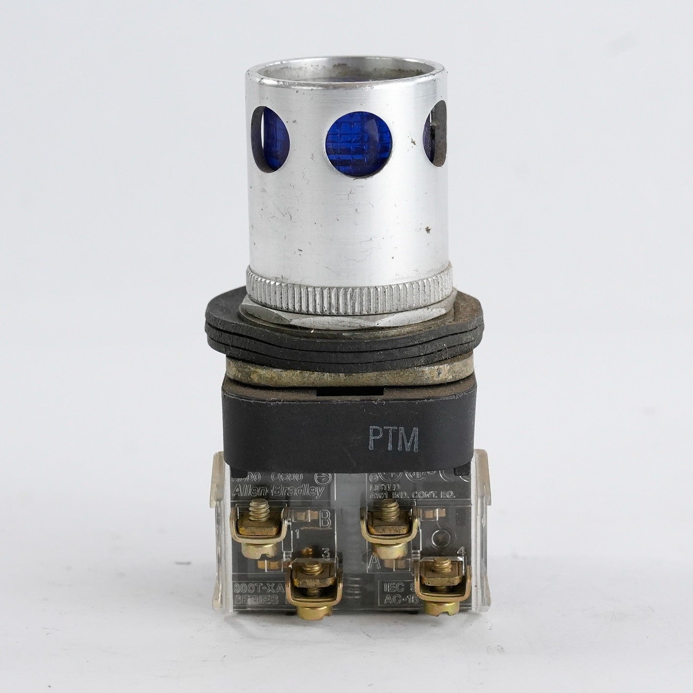 Allen Bradley 800T-PA16 /T Push Button Blue 120VAC 50/60Hz 800TPA16