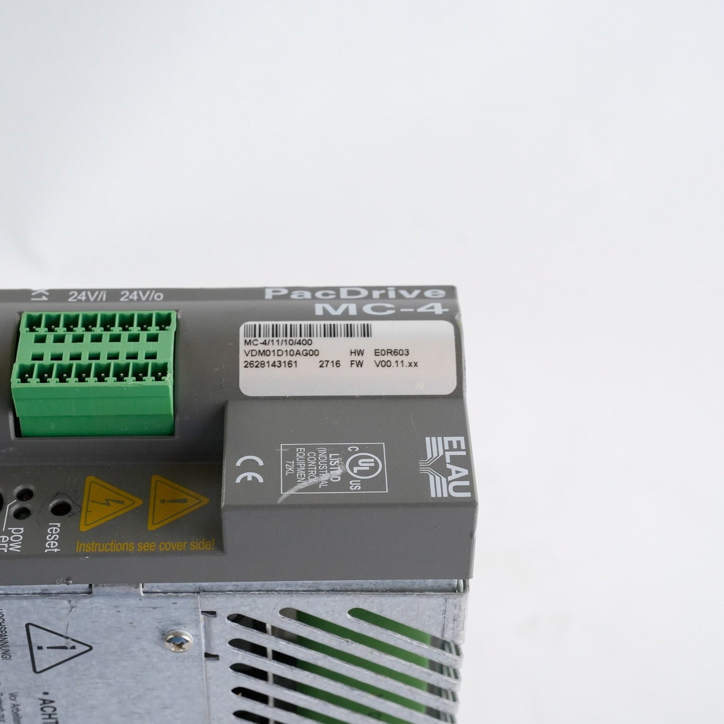 Schneider Electric ELAU Pacdrive MC-4/11/10/400 VDM01D10AG00