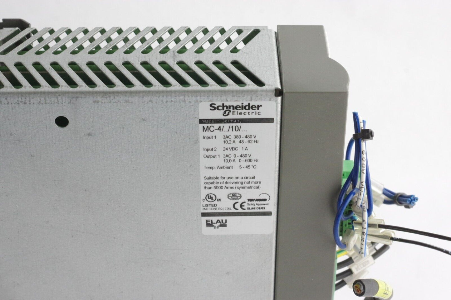 Schneider Electric MC-4/11/10/400 Elau MC4 PacDrive SW 00.22.05 Servo Drive