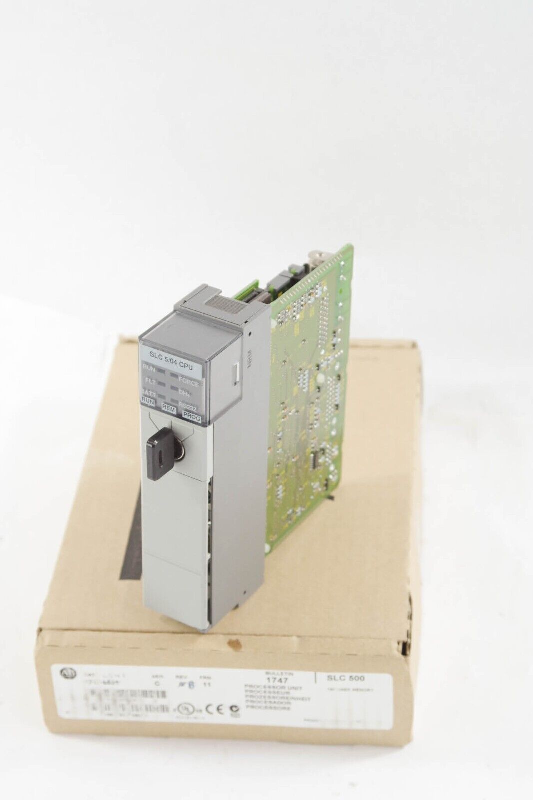 Allen-Bradley 1747-L541 Ser B SLC 500 5/04 PLC CPU Module - Lightly Used