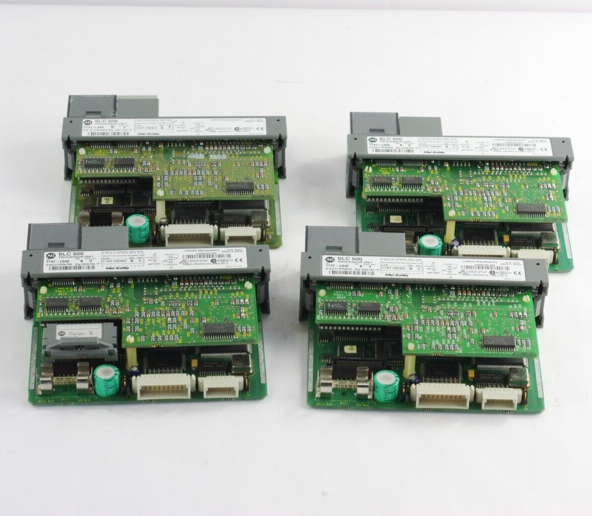 Allen Bradley 1747-L542 Ser B REV 3 Processor Unit w/ 1747-OS401 Ser B FRN 7