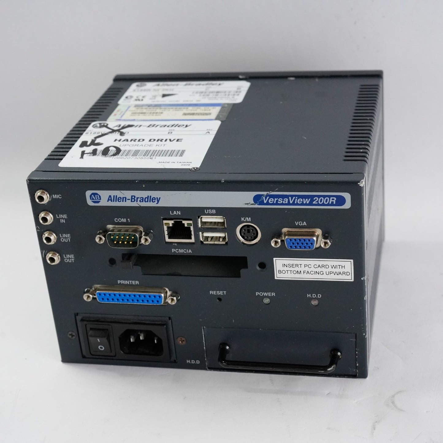 Allen Bradley 6155R-NP2KH /C Rev B 200R Industrial PC 6155RNP2KH - No HDD