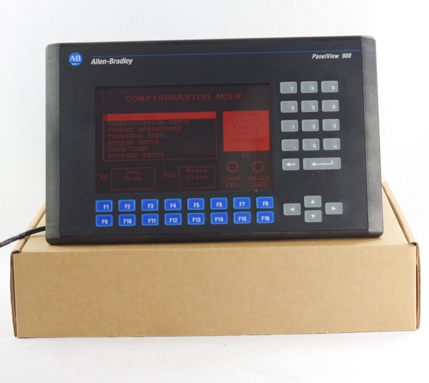 Allen Bradley 2711-K9A15 Ser F Rev E FRN 3.12 Panelview 900 Terminal Refurbished
