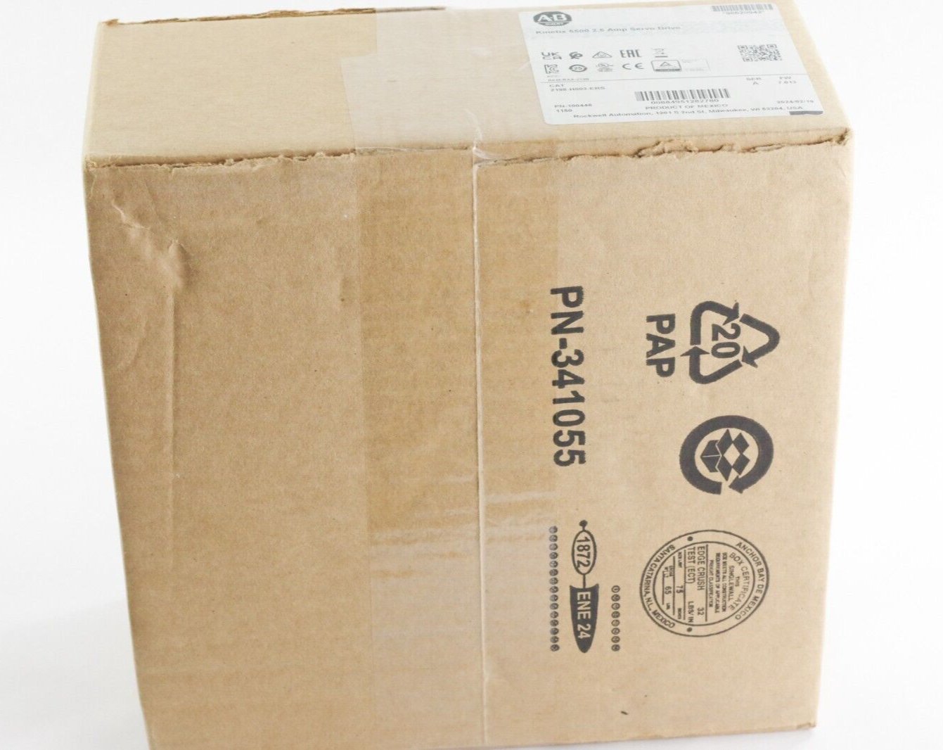 Allen Bradley 2198-H003-ERS Kinetix 5500 Servo Drive Series A - Sealed Surplus