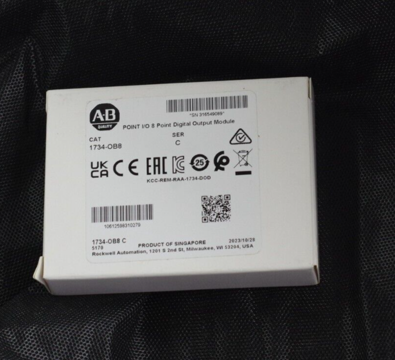 2023 Allen Bradley 1734-OB8 Ser C Point I/O 8-Point Digital Output Module