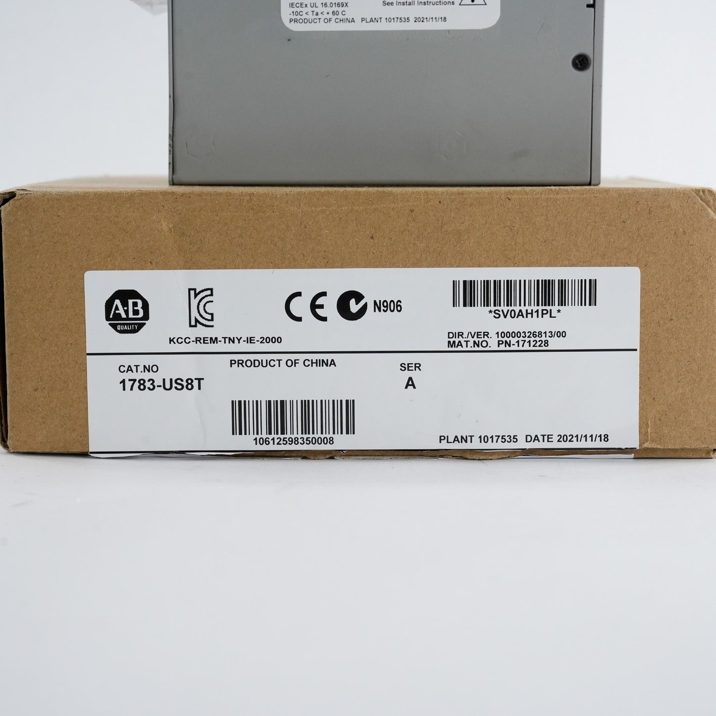 Allen Bradley 1783-US8T Ser A Stratix 2000 8-P Unmanaged Switch - Open Box