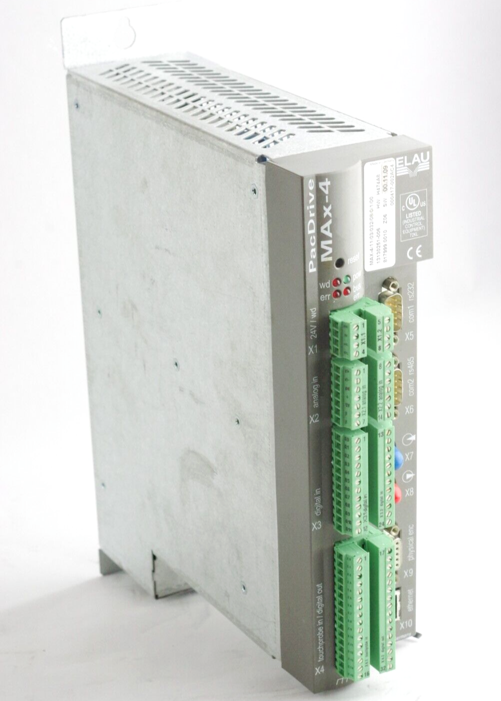 Schneider Electric Elau Pacdrive Servo Controller MAX-4/11/03/032/08/0/1/00 H474