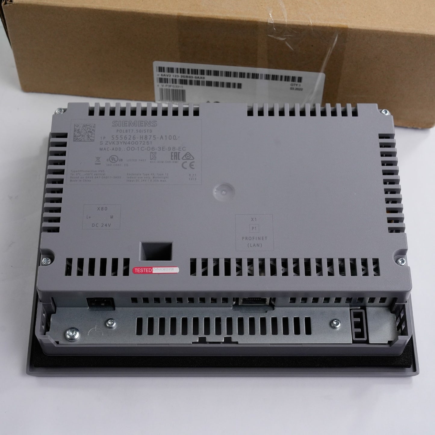 Siemens POL8T7.50/STD Touch Panel S55626-H875-A100 - Without Original Box