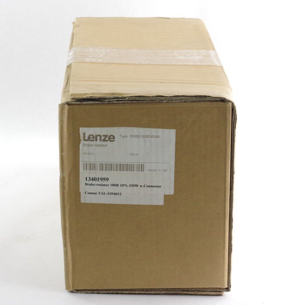 Lenze ERBS180R350W Brake Resistor 180R 10% 350 W w/ Connector - Sealed Surplus
