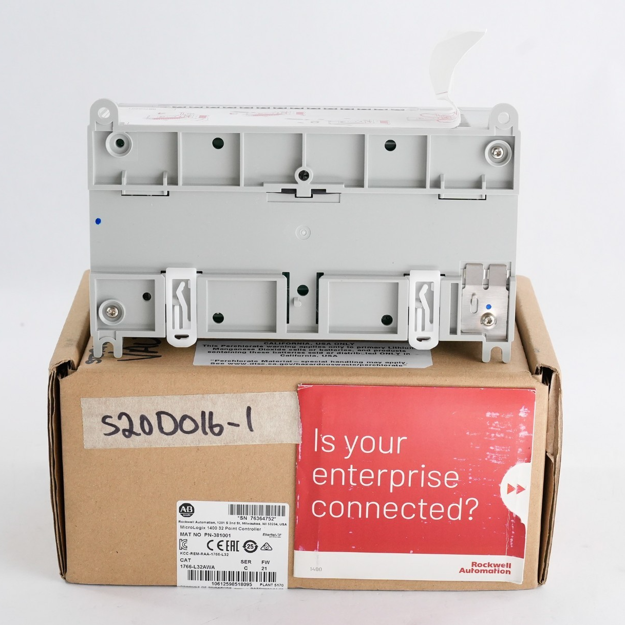 Allen Bradley 1766-L32AWA /C MicroLogix 1400 32 Point Controller - Open Box