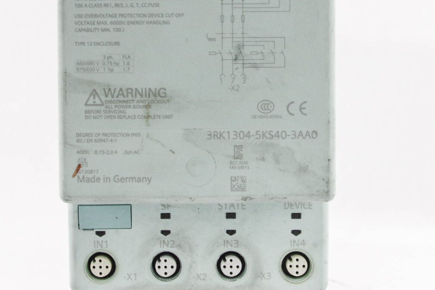 Siemens 3RK1304-5KS40-3AA0 - For Parts or Repair