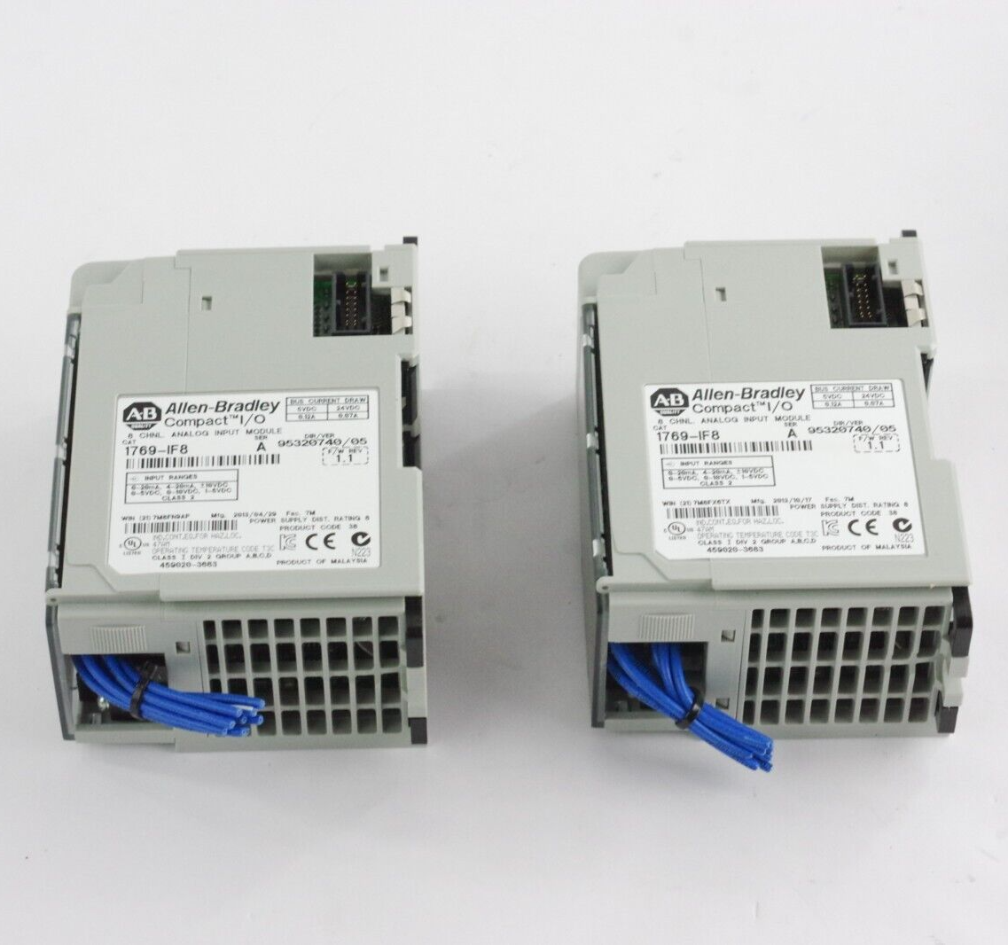 Allen Bradley 1769-IF8 Ser A CompactLogix I/O Analog Input Module 8-Channel