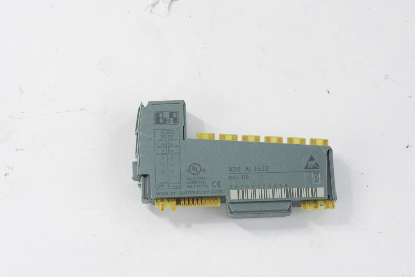 B&R Automation X20AI2622 X20 PLC Module Rev G0 X20 aI 2622 - Lightly Used