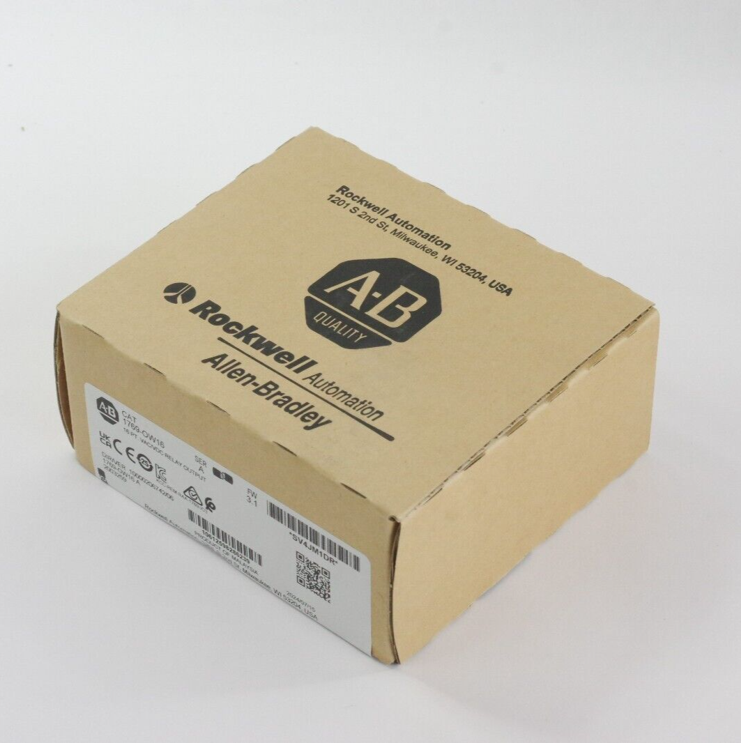 Allen Bradley 1769-OW16 Ser A CompactLogix Relay Output Module - Sealed Surplus