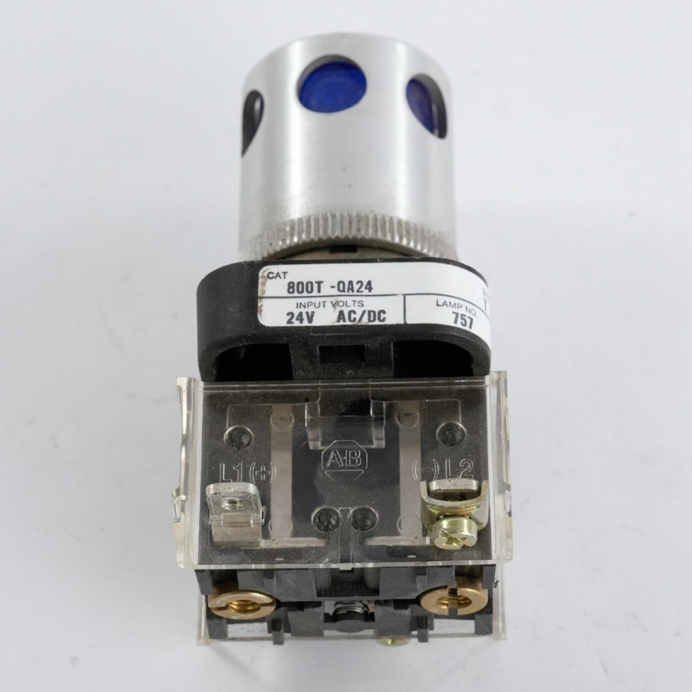 Allen Bradley 800T-QA24 /T Push Button Blue 24V AC/DC 800TQA24