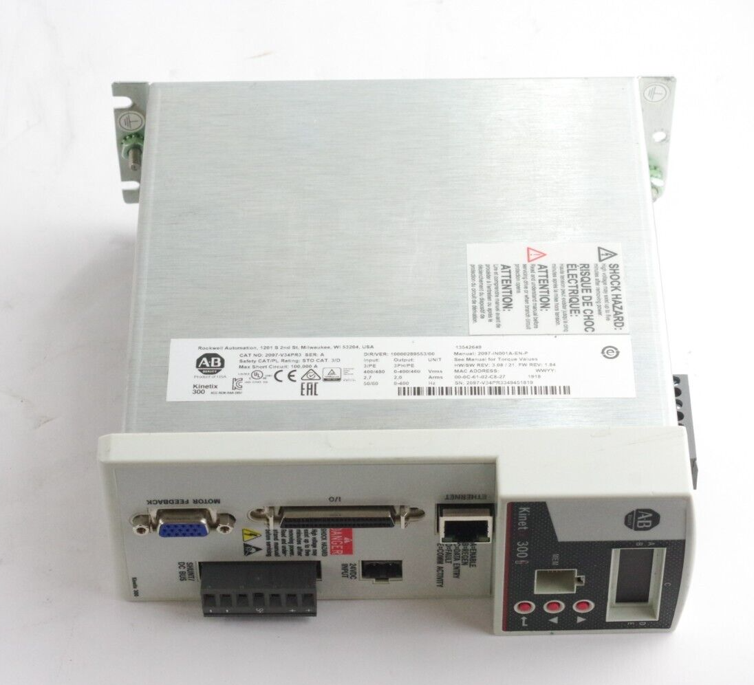 Allen Bradley 2097-V34PR3 Ser A Kinetix 300 AC Servo Drive 3-Phase - Refurbished