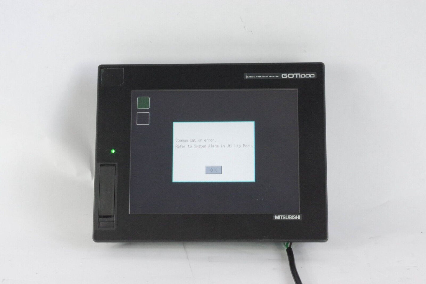 Mitsubishi GOT1000 GT1665M-VTBA GRAPHIC OPERATION TERMINAL / GT16-60VLT.T