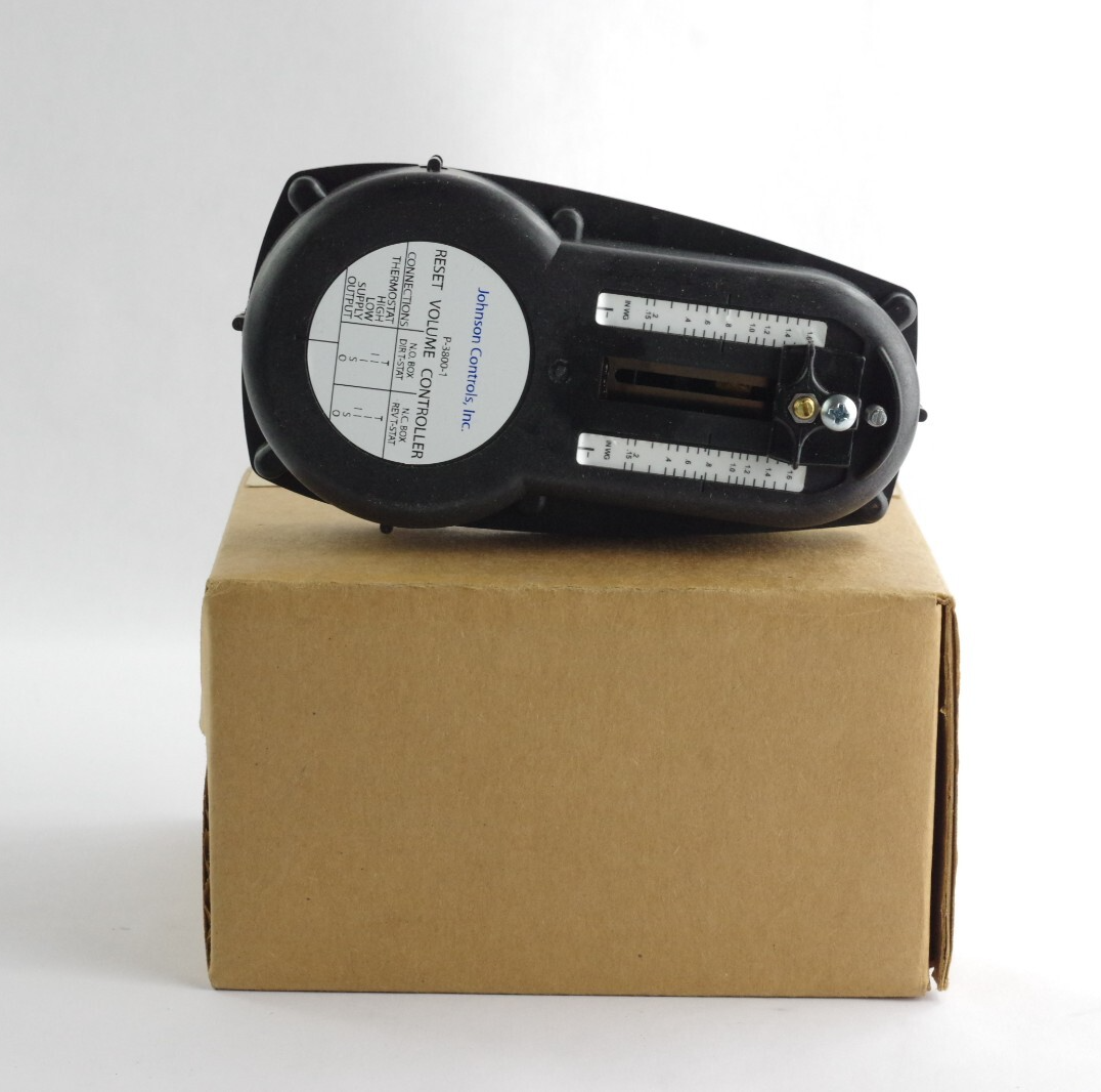 Johnson Controls P-3800-1 Reset Volume Controller Black - Open Box