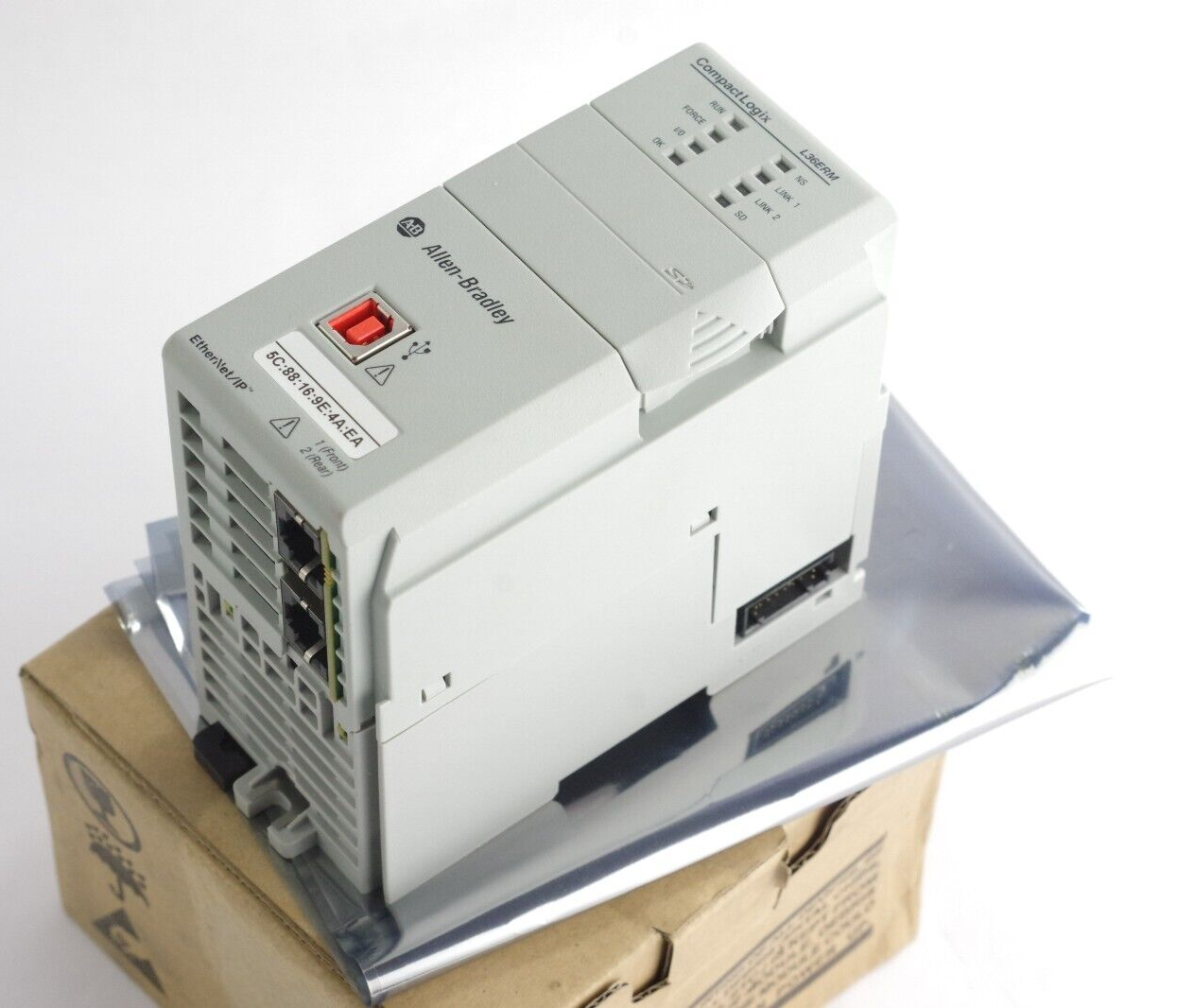 Allen Bradley 1769-L36ERM Series A CompactLogix 3MB Motion Controller