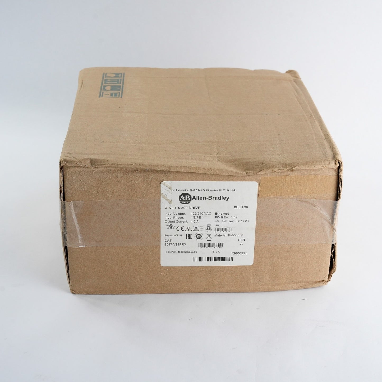 Allen Bradley 2097-V33PR3 /A Kinetix 300 Servo Drive 2097V33PR3 - Sealed Surplus