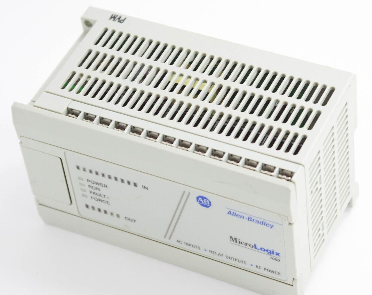 Allen-Bradley 1761-L16AWA / 1761L16AWA Ser E MicroLogix 1000 PLC Controller 120V