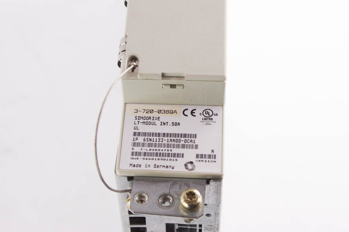 SIEMENS 6SN1123-1AA00-0CA1 / 6SN11231AA000CA1 SIMODRIVE LT-MODUL INT. 50A