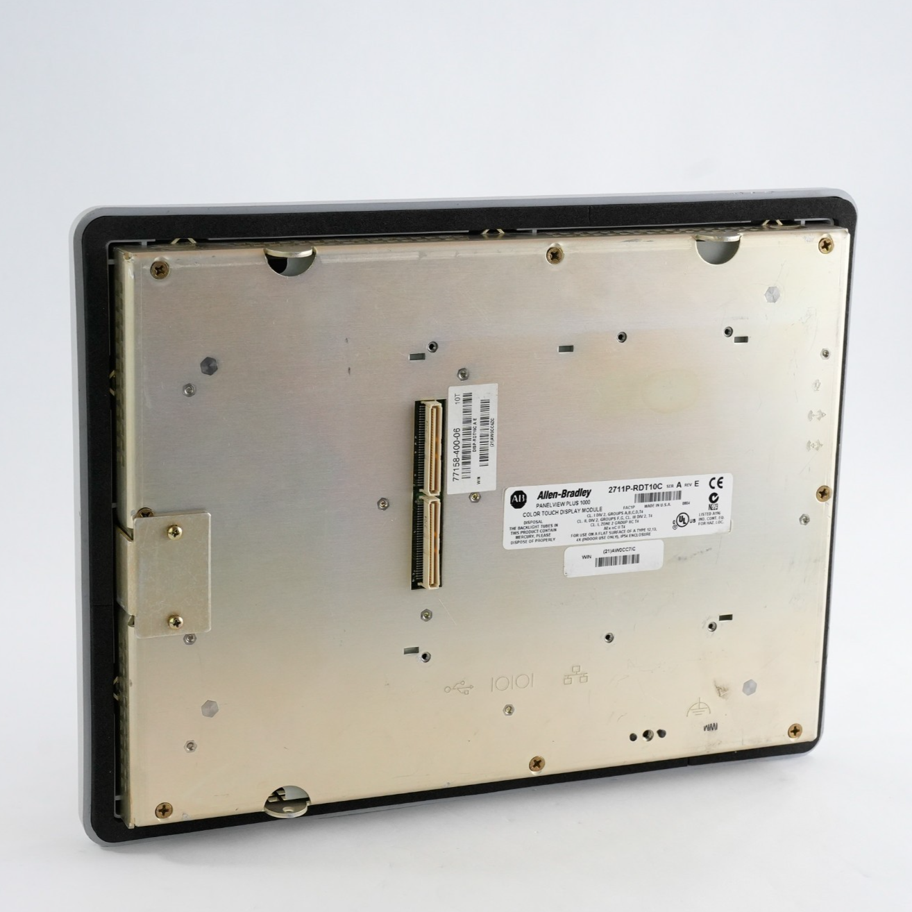 Allen Bradley 2711P-RDT10C /A PanelView Plus 1000 10.4 Display - New Overlay