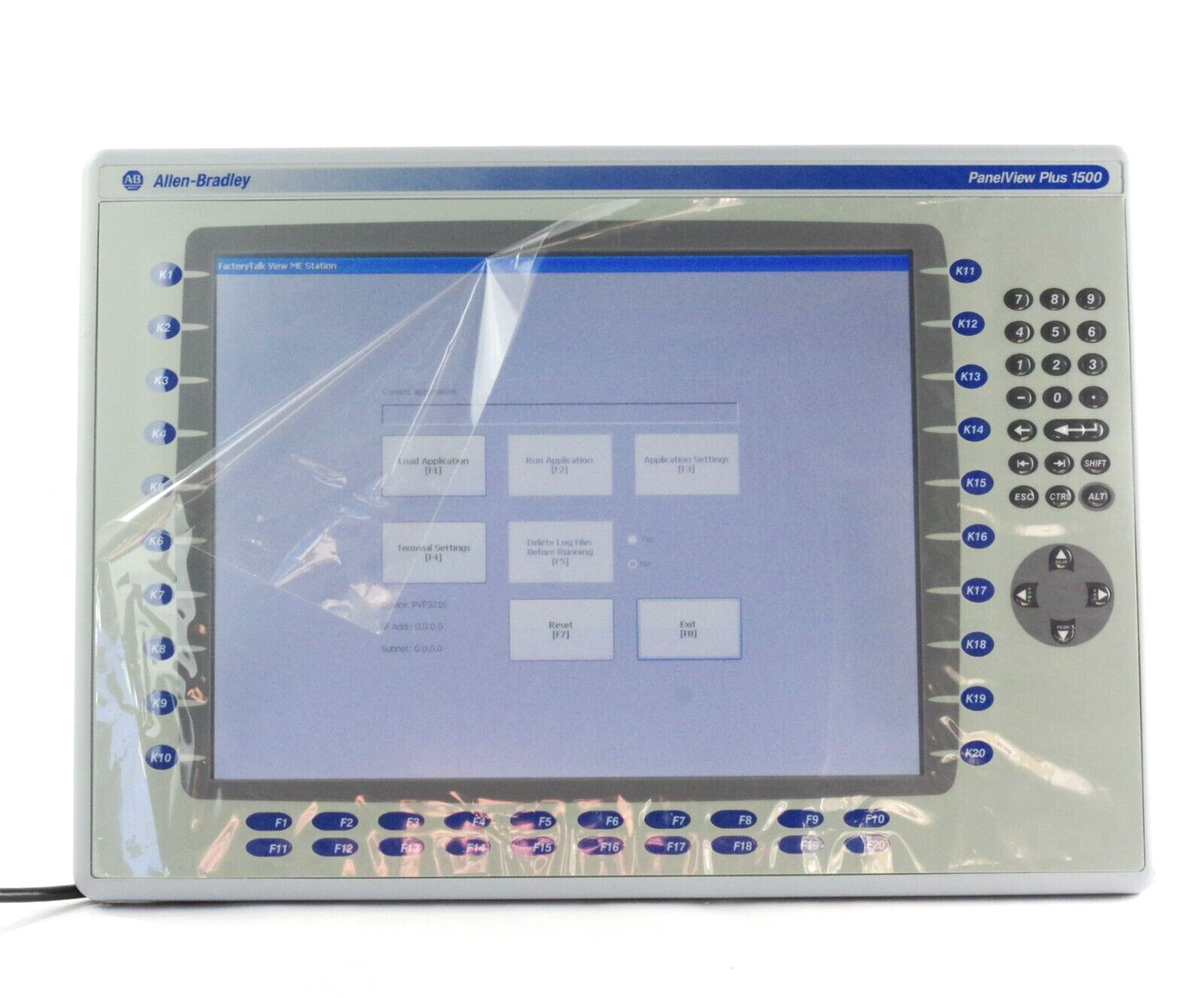 Allen Bradley 2711P-B15C4A9 /A PanelView Plus 1500 w/ 2711P-RP9A - Refurbished