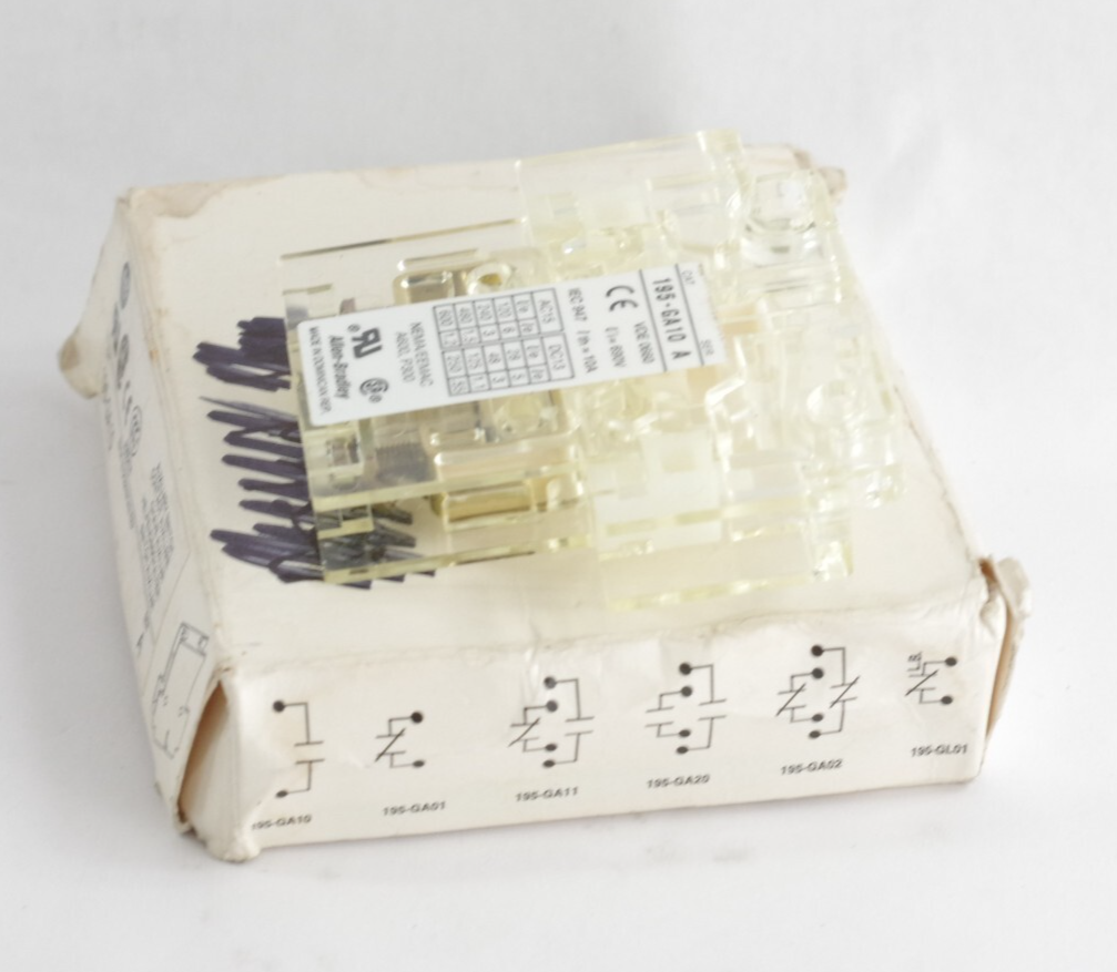 Allen Bradley 195-GA10 /A Contact Block - Open Box