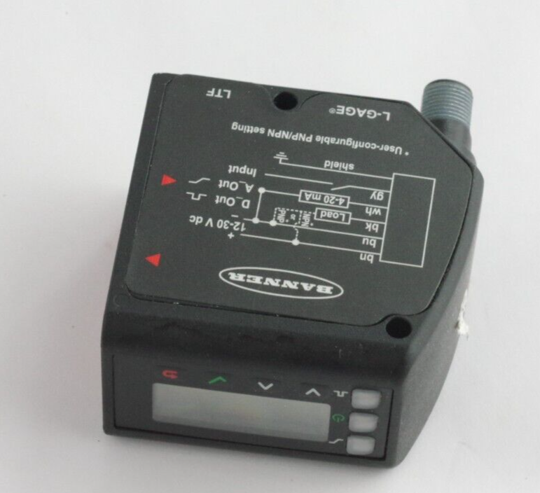 Banner Engineering LTF12IC2LDQ PN-94849 Laser Diffuse Time-Of-Flight Sensor