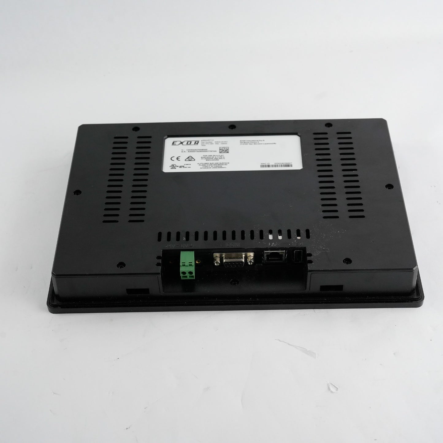 EXOR International ESMA10U301 eSMART10 24V 0.38A Display Module HMI