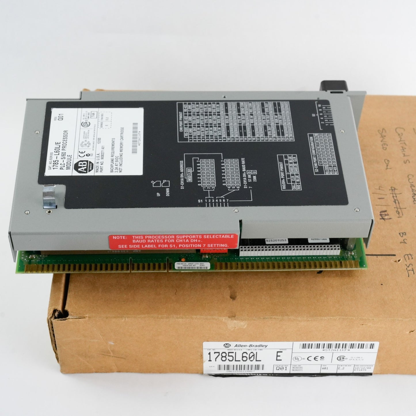 Allen Bradley 1785-L60L /E PLC-5/60 Processor Module Ser E 1785L60LE - Open Box